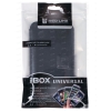 Чехол универсальный iBox Universal, для телефонов 4,2-5", и/кожа, черный