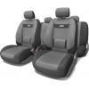 Авточехлы Autoprofi COMFORT (COM-1105) [Велюр/11 предм./Размер: M/(Черный/Т.серый)]