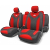 Авточехлы Autoprofi MATRIX (MTX-1105) [Велюр/11 предм./Размер: M/(Черный/Красный)]