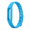 Ремешок для фитнес-браслета Xiaomi Mi Band, голубой (силикон)