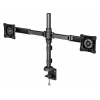 Крепление для монитора DNS-2705 [17"-27",2 монитора, до 16 кг, настольный, вращение 360°, VESA 75/100]