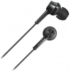 Наушники Panasonic RP-TCM105E-K [вставные (затычки), закрытые, 10-24000 Гц, микр., каб. 1.1м, разъем 3.5мм, черный]