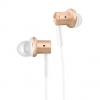 Наушники Xiaomi Quantie Hybrid Pro [вставные (затычки), закр., 20-20000 Гц,микр., рег.гр.,каб.1.25м,разъем 3,5мм,золот]