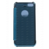 Чехол Glass CASE для Apple iPhone 5/5s/SE, пластик, голубой