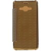 Чехол Glass CASE для Samsung J3, пластик, золотистый