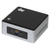 Неттоп IRU NUC 110 P N3700 (1.6)/4Gb/SSD32Gb/HDG/CR/Windows 10 Professional 64/GbitEth/WiFi/BT/65W/черный/серебристый (393075)