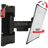 Кронштейн для телевизора Holder LCD-U2804 черный 22"-47" макс.40кг настенный поворот и наклон