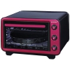 Электропечь LUXELL KF 3125 Black/Burgundy [36л, 1420Вт, таймер, решетка, поддон]