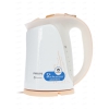 Электрочайник Philips HD 4681/55 [1.7 л, 2400 Вт, закрытая спираль, пластик, фильтр.белый/оранжевый узор] 