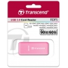 Считыватель Transcend TS-RDF5R [SDHC(UHS-I)/SDXC (UHS-I)/microSDHC (UHS-I)/microSDXC (UHS-I)] USB3.0 Pink
