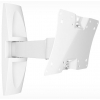 Кронштейн для ТВ Holder LCDS-5063 [19"-32"; Наклон +15°/+25°; Поворот 90°; До 30 кг; 65-265 мм от стены; Белый глянец]