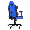 Кресло офисно-игровое Arozzi Torretta Blue [ Ткань/Экокожа, до 105 кг, рег. высоты подлокот., в комп. подушки, Blue ]