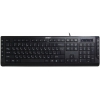 Клавиатура проводная A4Tech KD-600 Slim Multimedia, Black, USB