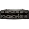 Клавиатура проводная Oklick 370M Multimedia, Black, USB