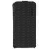 Флип-кейс InterStep для Micromax Canvas Spark Q385, и/кожа, черный