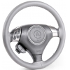 Оплетка для перетяжки руля Autoprofi (SAM-300) [Композитная кожа/Размер: M/(Серый)]