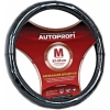 Оплетка руля Autoprofi LUXURY (AP-850) [Натуральная кожа/Размер: M/(Черный)]