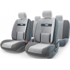 Авточехлы Autoprofi COMFORT (COM-1105) [Велюр/11 предм./Размер: M/(Т.серый/Св.серый)]