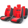 Авточехлы Autoprofi COMFORT (COM-1105) [Велюр/11 предм./Размер: M/(Черный/Красный)]