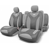 Авточехлы Autoprofi MATRIX (MTX-1105) [Велюр/11 предм./Размер: M/(Т.серый/Св.серый)]