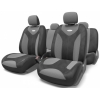 Авточехлы Autoprofi MATRIX (MTX-1105) [Велюр/11 предм./Размер: M/(Черный/Т.серый)]