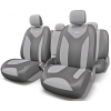 Авточехлы Autoprofi MATRIX (MTX-1105G) [Искусственная кожа/11 предм./Размер: M/(Т.серый/Св.серый)]