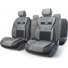 Авточехлы Autoprofi MULTI COMFORT (MLT-1105GV) [Экокожа + велюр/11 предм./Размер: M/(Черный/Т.серый)]