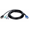 Кабель D-Link KVM-402 KVM 4-in-1 3m