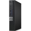 ПК Dell Optiplex 7040 Micro i7 6700T (2.8)/8Gb/500Gb 7.2k/HDG530/Windows 7 Professional 64 +W10Pro/GbitEth/WiFi/BT/65W/черный/серебристый (7040-0132)