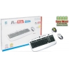 A4-Tech Wireless Keyboard+Optical Mouse <KBS-2755ZRP(PS/2)>(Кл-ра М/Мед,Ergo,PS/2,RF+Мышь PS/2,5кн,Roll,Optical,RF