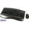 GALAXY MK-206 DESK MANAGER BLACK (Кл-ра ERGO,М/Мед,PS/2+Мышь OPTICAL,3кн,ROLL,PS/2)