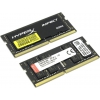 Kingston HyperX Impact <HX424S14IBK2/16> DDR4 SODIMM 16Gb KIT 2*8Gb  <PC4-19200>CL14  (for  NoteBook)