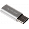 Переходник USB-C Solomon (USB 2.0, серебристый)
