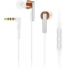 Наушники Sennheiser CX 5.00 I [вставные (затычки), закрытые, 16-22000 Гц, микр., рег. громкости, каб.1.2м, разъем 3.5мм, белые]
