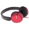 Наушники Sony MDR-ZX310R [накладные, закрытые, 10-24000 Гц, каб. 1.2м, разъем 3.5мм, красные]