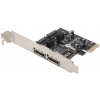 Контроллер ORIENT A1061S 2xSATA + 2x eSATA PCI-E x1