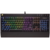 Клавиатура проводная Corsair Strafe Cherry MX Brown, механическая, RGB подсветка, макросы, USB