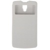 Флип  книжка NEW CASE для Lenovo A2010, и/кожа, белый