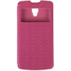 Флип  книжка NEW CASE для Lenovo A2010, и/кожа, розовый
