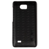Накладка Interstep для ZTE Blade AF3/A5, полиуретан, черный