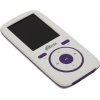 Ritmix <RF-4450-4Gb> White/Violet (A/V Player, FM, 4Gb, MicroSD, 1.8"LCD,  дикт.,  USB2.0,  Li-Pol)