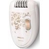 Эпилятор Philips HP6428/00 скор.:2 насад.:2 от электр.сети белый/золотистый