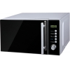 Микроволновая печь Midea АM820CMF [20л, 800Вт, соло, электр. управление, эмаль легкой очистки] серебристный/зеркальный