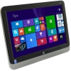 21,5" Моноблок HP 22-b015ur [Y0X77EA] (FHD) Cel J3060(1.6 GHz)/4GB/500Gb/DVD-RW/WiFi/Cam/Kb+M/Win10