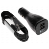 АЗУ microUSB Samsung (2xUSB, QC, черный)[EP-LN920BBEGRU]