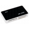 Считыватель PC Pet CR-211RBK [SD/SDHC/MMC/RS-MMC/Mini SD/Micro SD/MS/MS PRO/MS Duo/MS PRO Duo/M2/CF] USB 2.0 BLACK