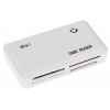 Считыватель PC Pet CR-211RWH [SD/SDHC/MMC/RS-MMC/Mini SD/Micro SD/MS/MS PRO/MS Duo/MS PRO Duo/M2/CF] USB 2.0 WHITE