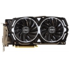 Видеокарта MSI PCI-E GeForce GTX 1060 ARMOR 3G OCV1 nVidia GeForce GTX 1060 3072Mb 192bit GDDR5 1544/8008 DVIx1/HDMIx2/DPx2/HDCP Ret