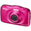 Фотоаппарат Nikon CoolPix W100 розовый 13.2Mpix Zoom3x 2.7" 1080p 22Mb SDXC/SD/SDHC CMOS 1x3.1 5minF HDMI/KPr/DPr/WPr/FPr/WiFi/EN-EL19 (VQA012K001)