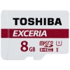 Флеш карта microSDHC 8Gb Class10 Toshiba THN-M301R0080EA M301 + adapter